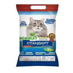 Homecat наполнитель комкующийся наполнитель 